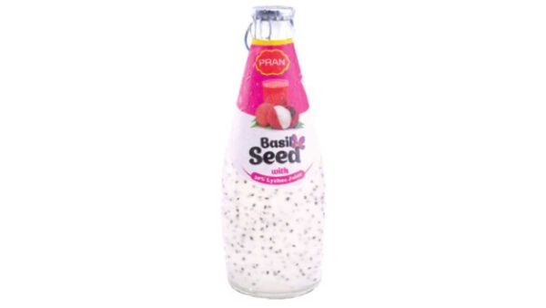 PRAN BASIL SEED DRINK LITCHI FLAVORED